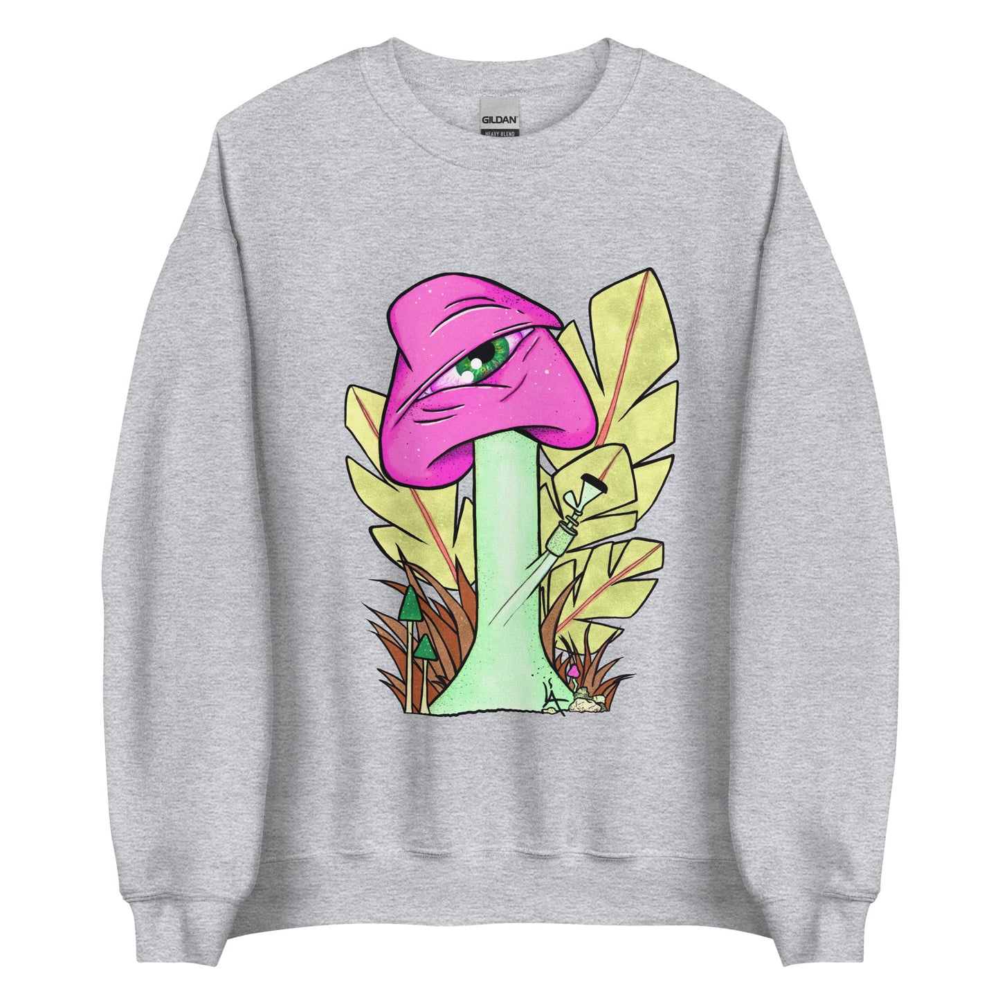 The Bongtripper (pink) unisex sweatshirt