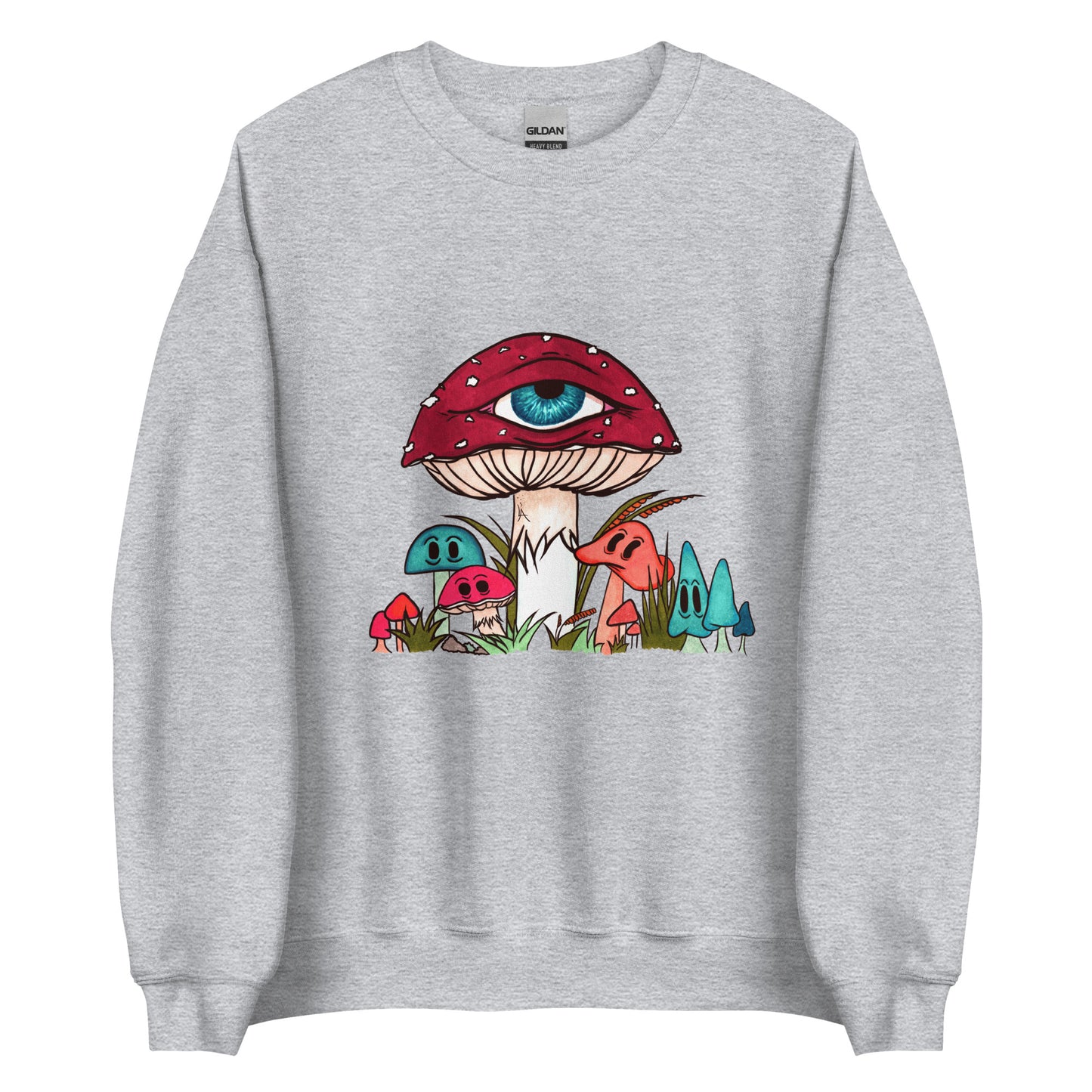 Toadstool & friends unisex sweatshirt