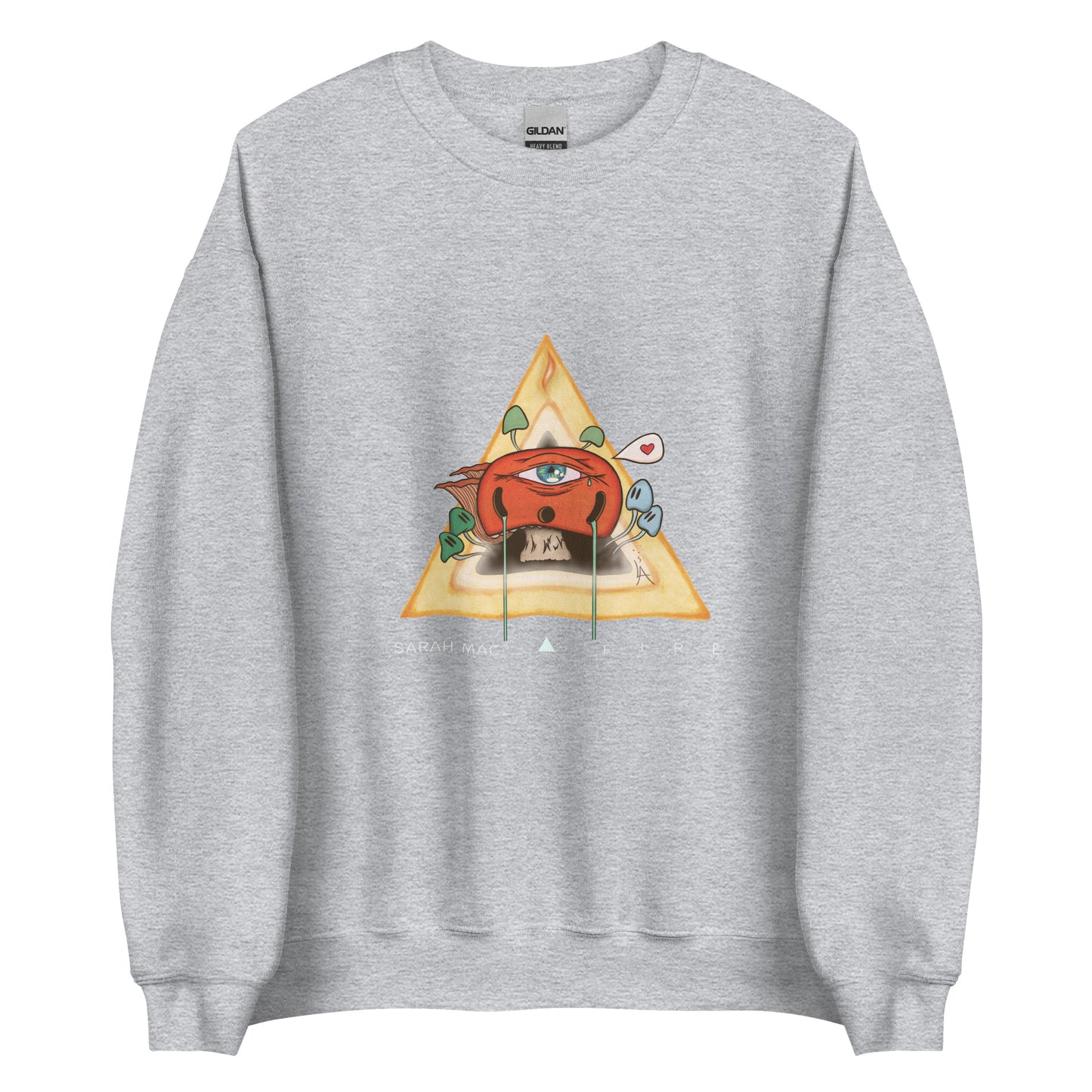 Sarah Mac Fire unisex sweatshirt