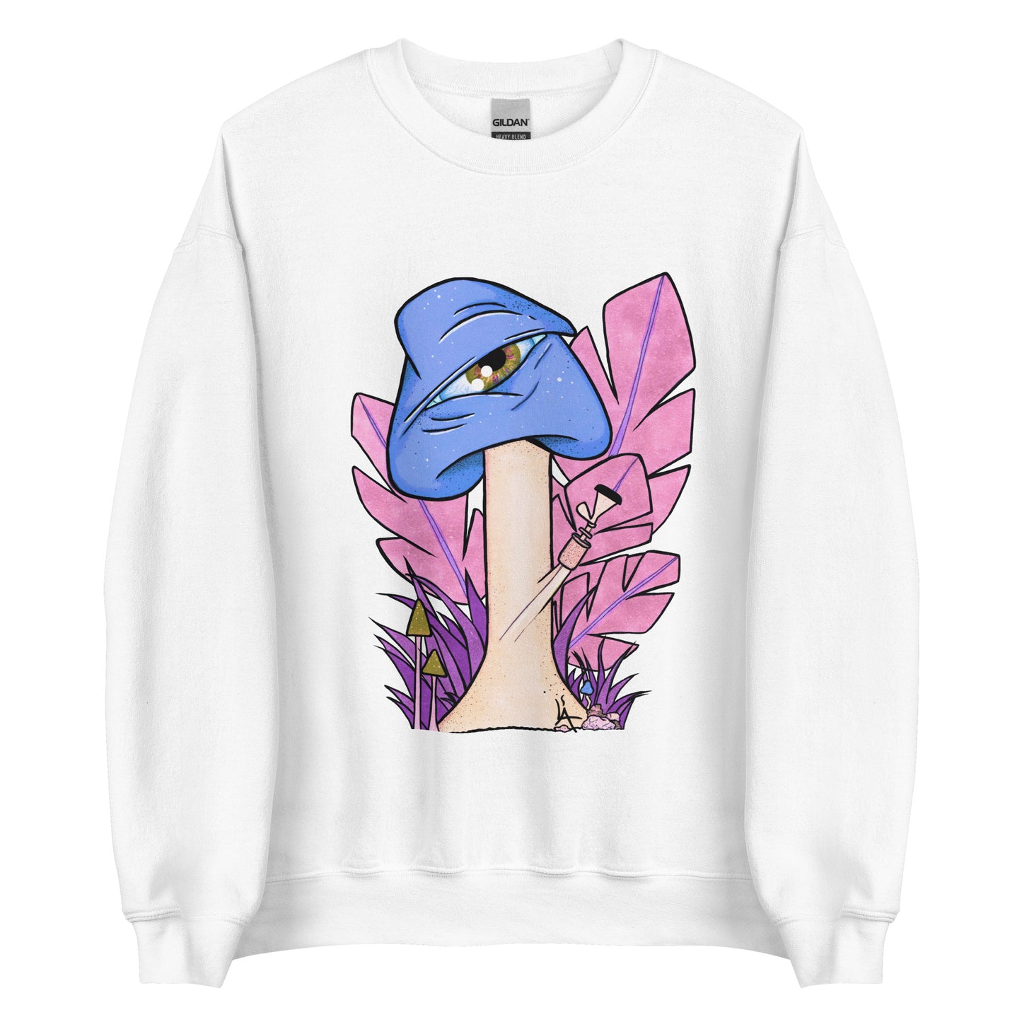 The Bongtripper (blue) unisex sweatshirt