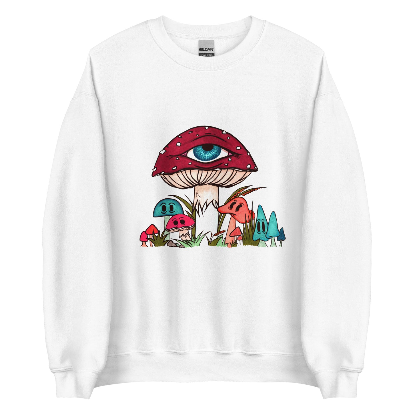 Toadstool & friends unisex sweatshirt