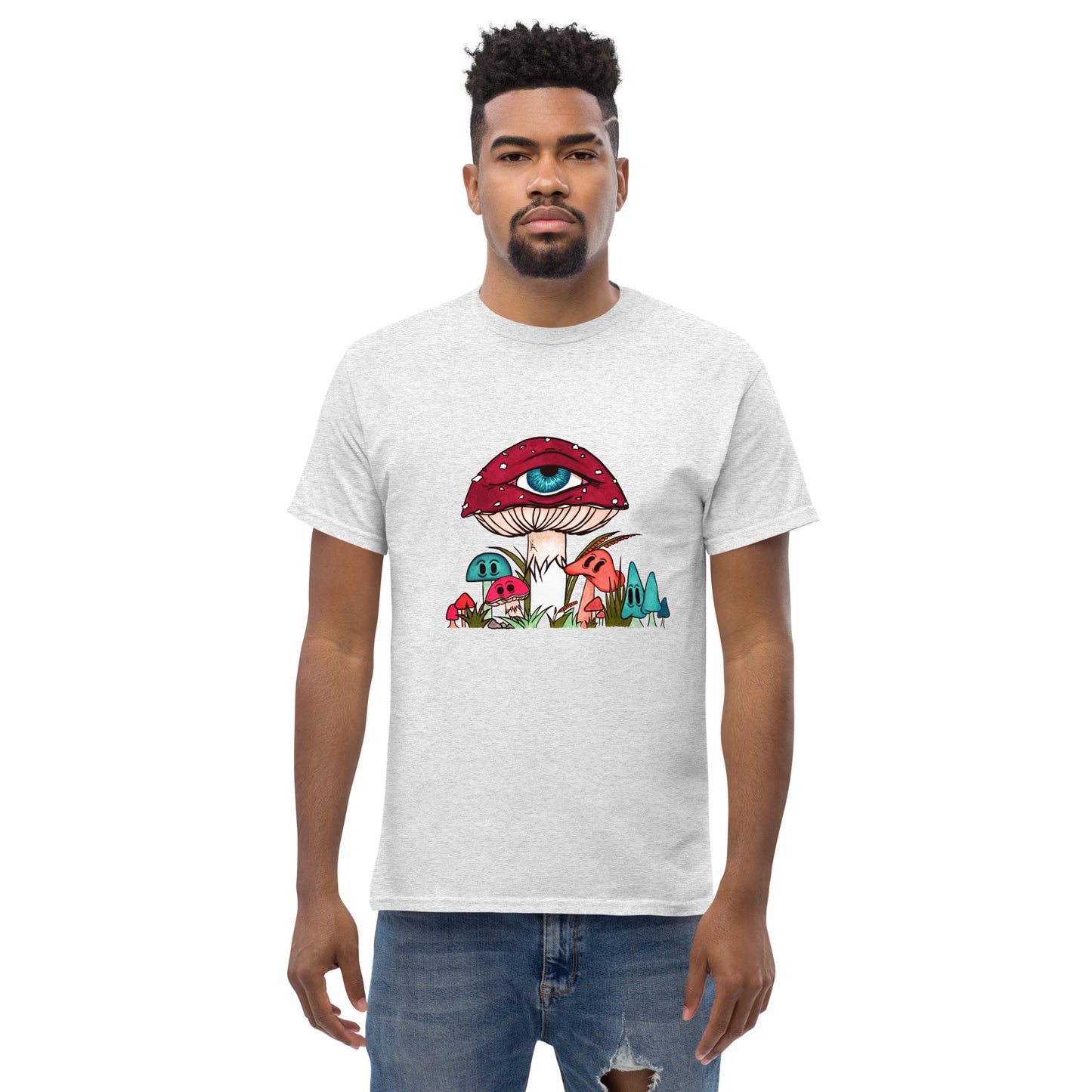 Toadstool & friends mens classic tee