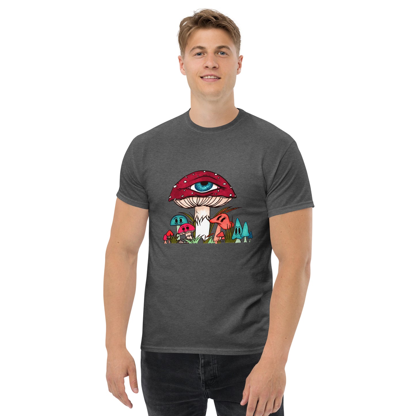 Toadstool & friends mens classic tee