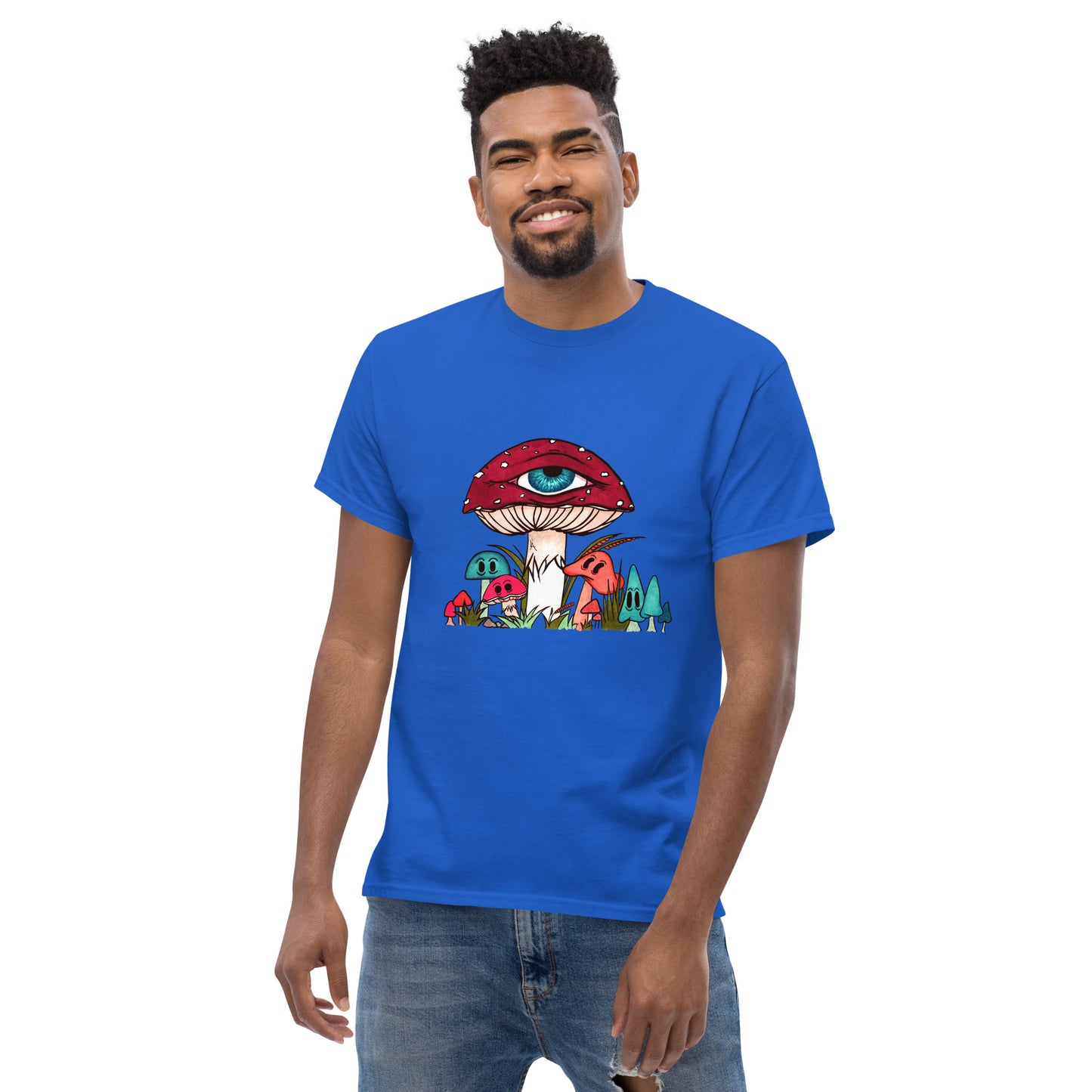 Toadstool & friends mens classic tee