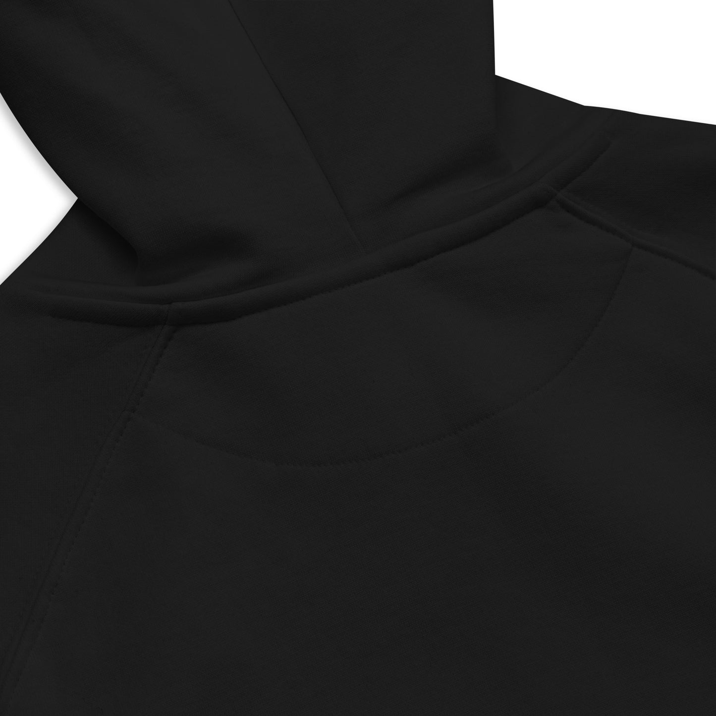 hoodie neckline back view